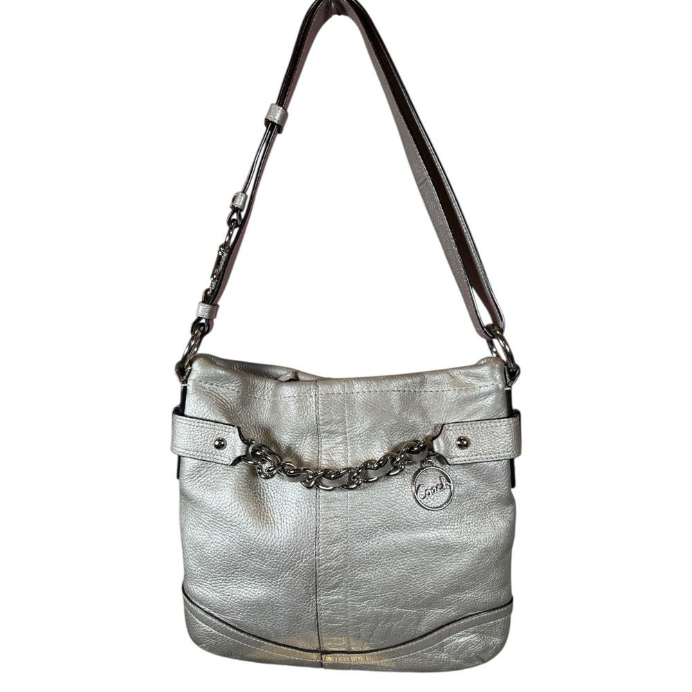 COACH Y2K Convertible Chain Duffle Crossbody EUC